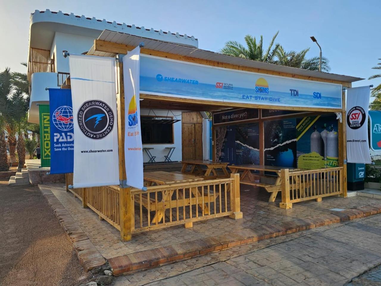Shams Hotel & Dive Centre Dahab Exterior foto